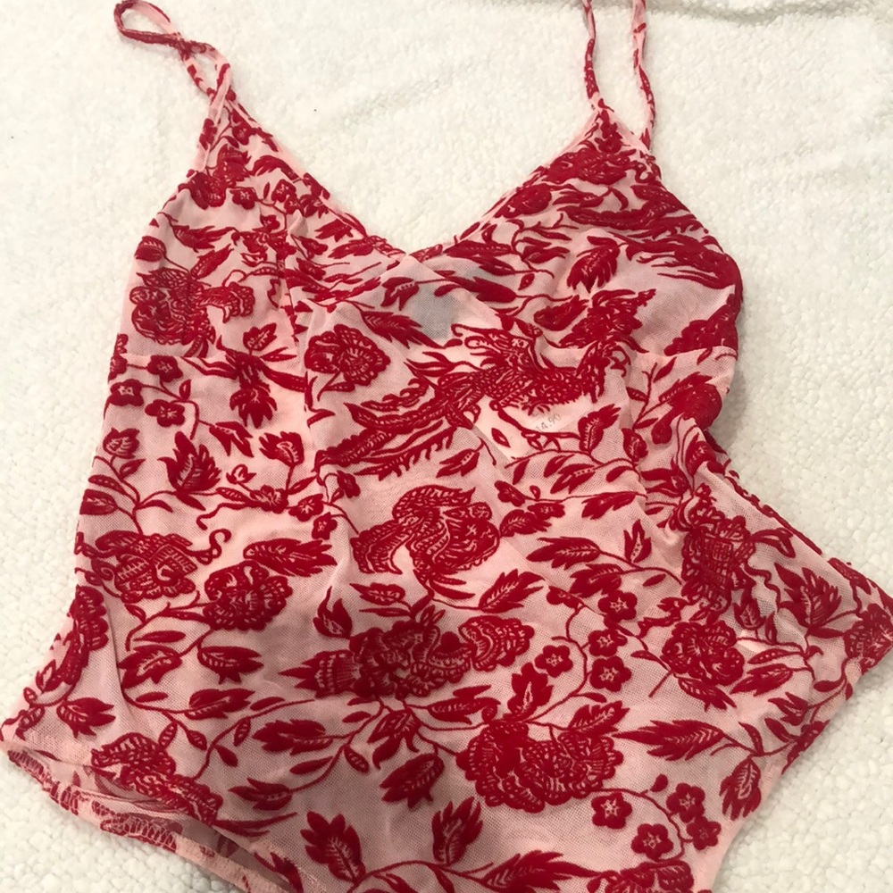 Forever 21 mesh bodysuit